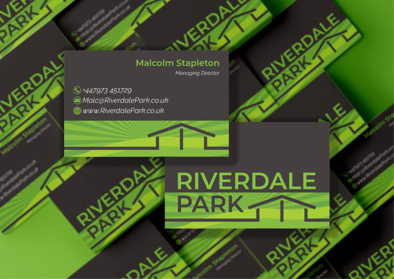 Riverdale Park Business Card Mockup