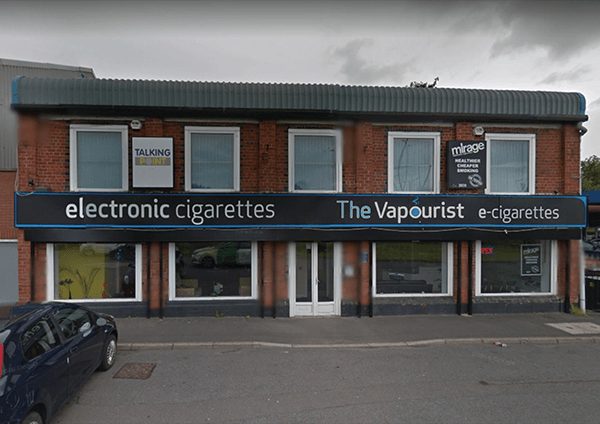 The Vapourist Shop Front