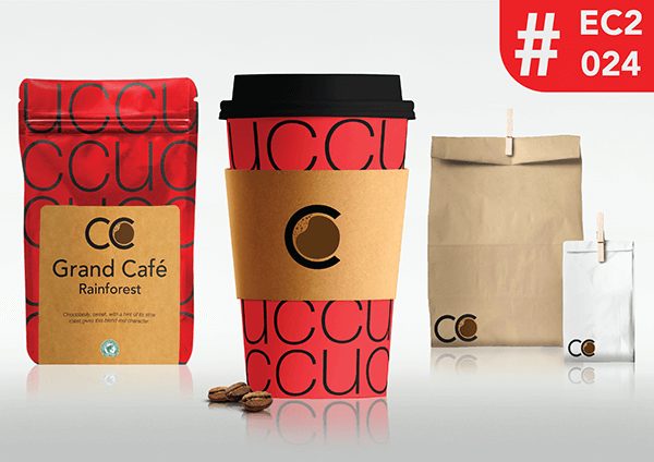 Coffee Company Cup Red